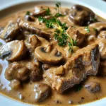 Bœuf Stroganoff au Cookeo