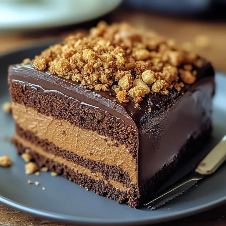 Cake chocolat & spéculoos