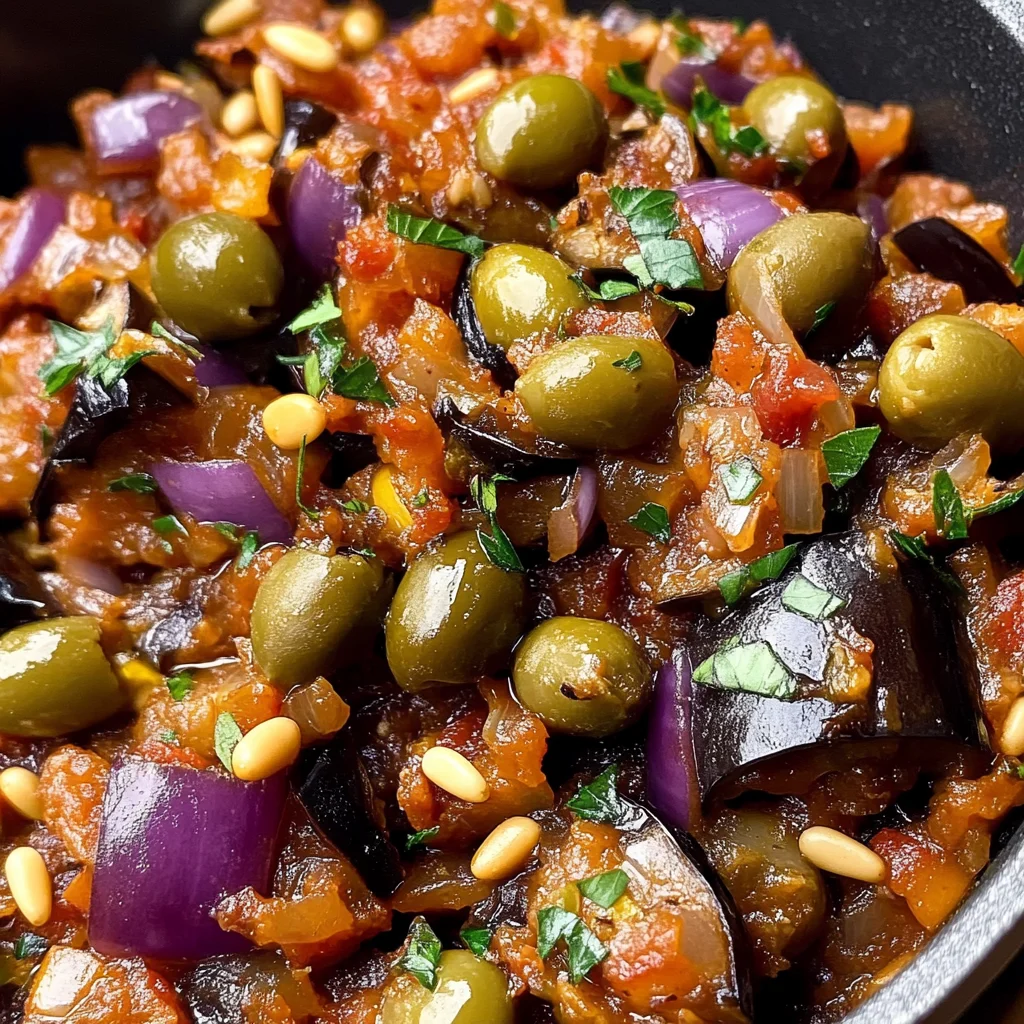 Caponata sicilienne authentique