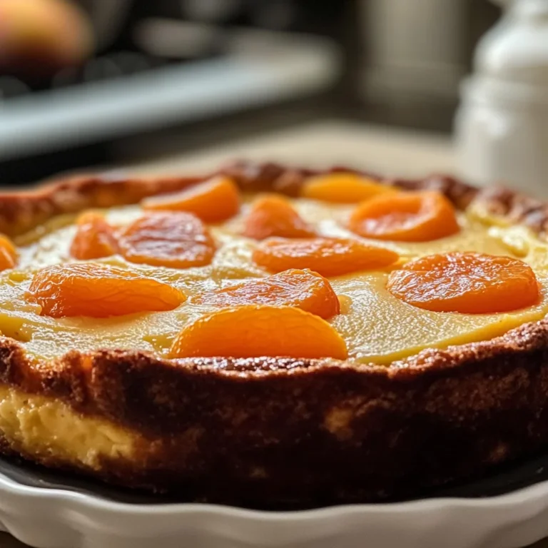 Clafoutis aux abricots