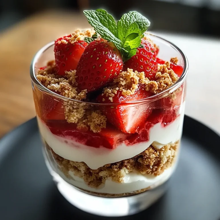 Coupe Fraises Mascarpone