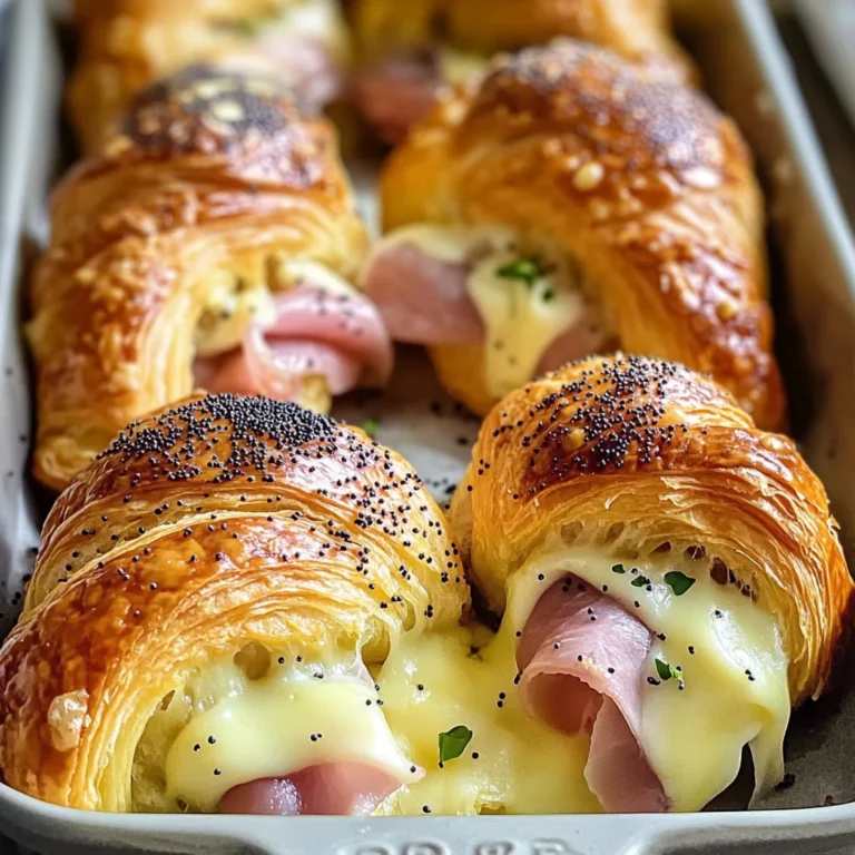 Croissants gourmands faciles