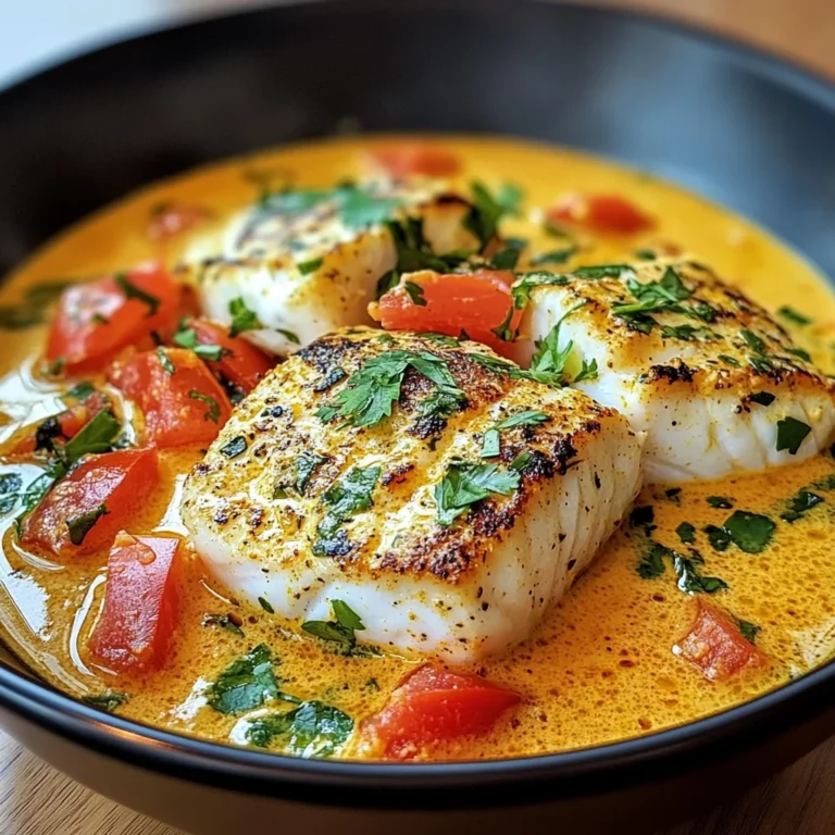 Curry de Poisson Blanc au Lait de Coco : Un Voyage Culinaire Exotique
