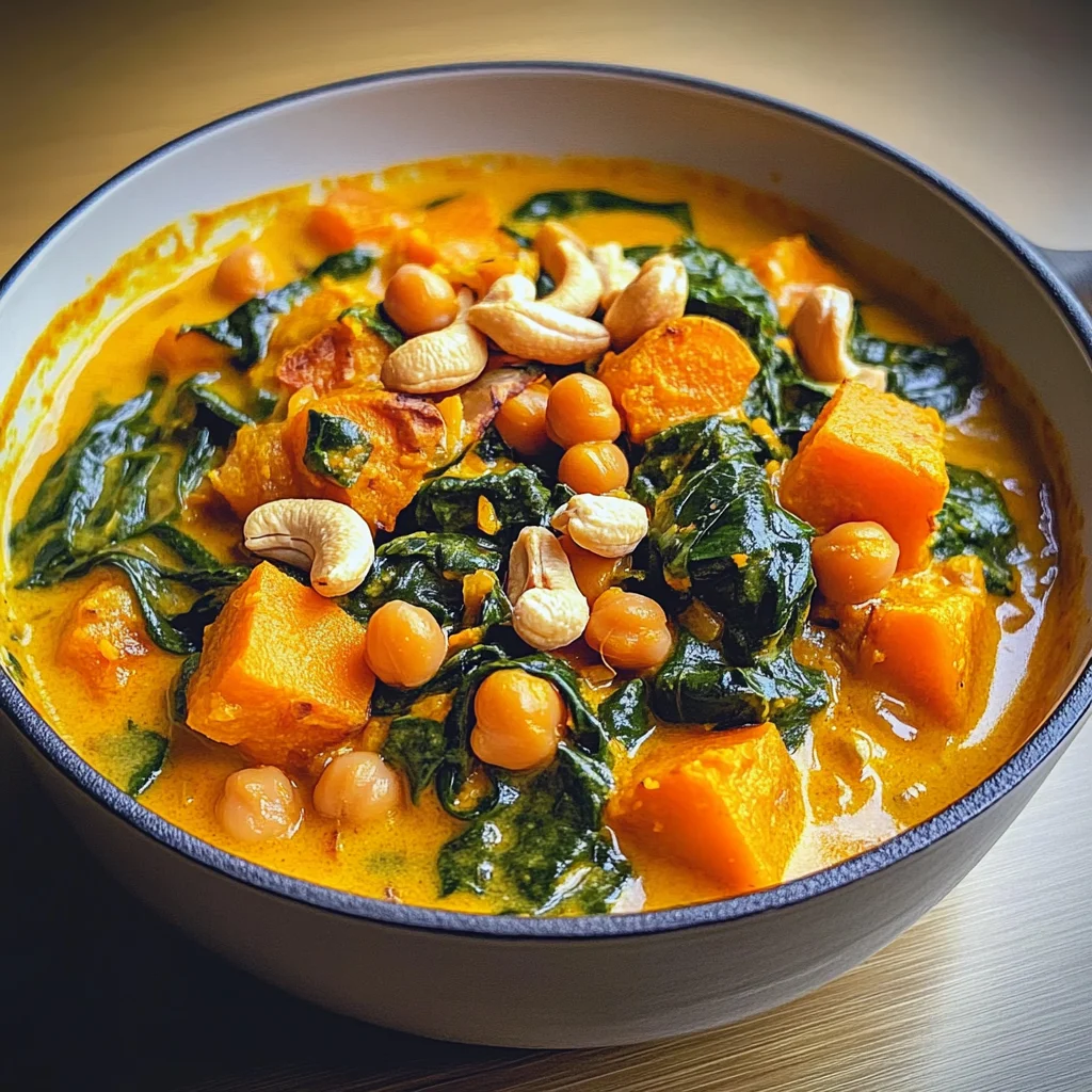 Curry végétarien coloré et nutritif
