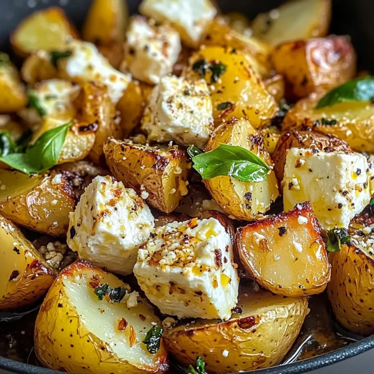 Délicieuses pommes de terre rôties