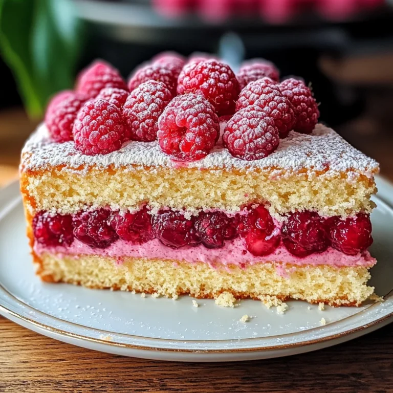 Délicieux framboisier très facile à faire – Recette inratable