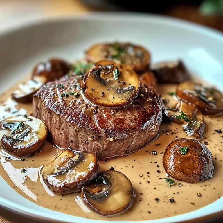 Filet Mignon Crémeux au Boursin