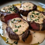Filet de Bœuf à la Crème aux Échalotes