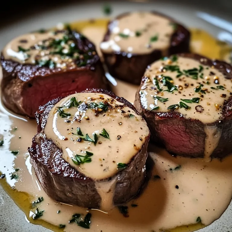Filet de Bœuf à la Crème aux Échalotes