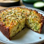 Gâteau moelleux courgettes parmesan