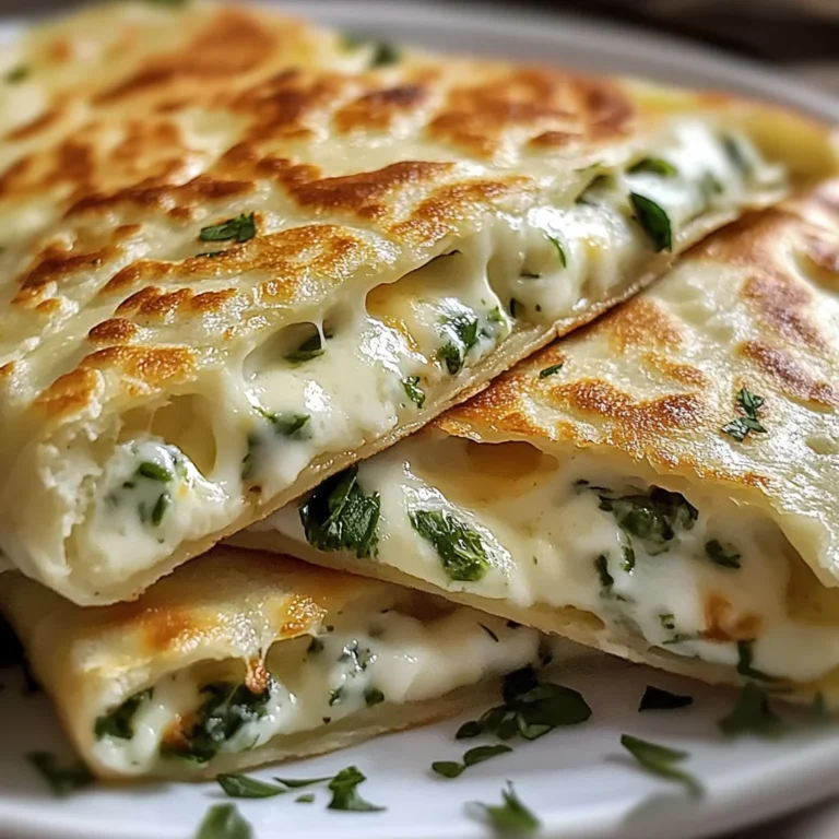 Gozleme turc fromage et herbes