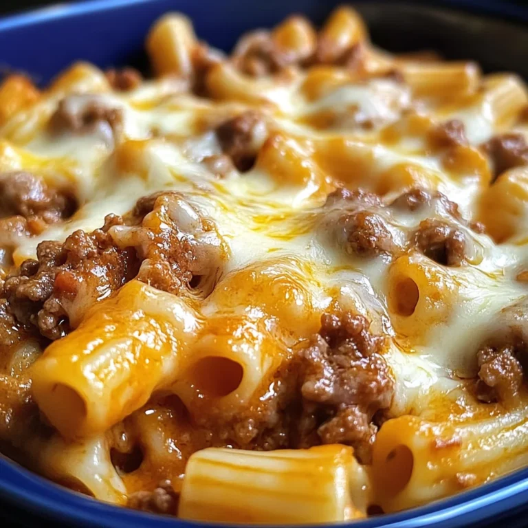 Gratin Pâtes Bœuf