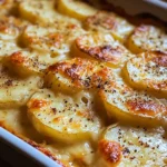 Gratin de pommes de terre crémeux