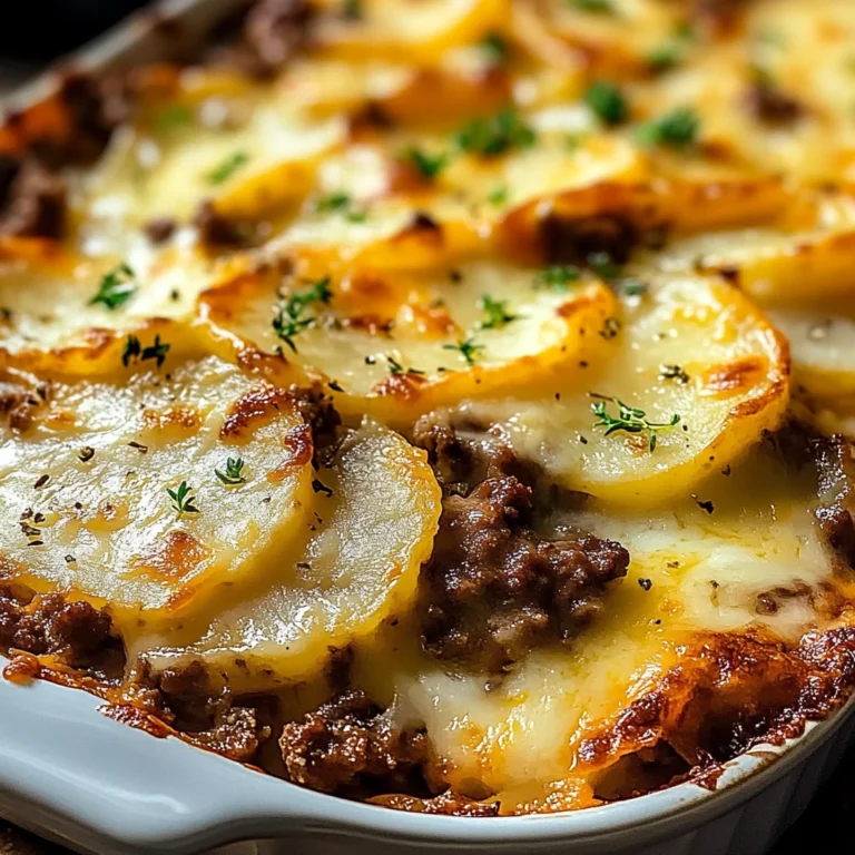 Gratin réconfortant et savoureux