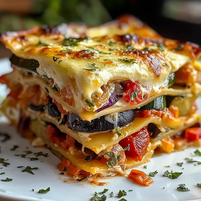 Lasagnes aux légumes d'été