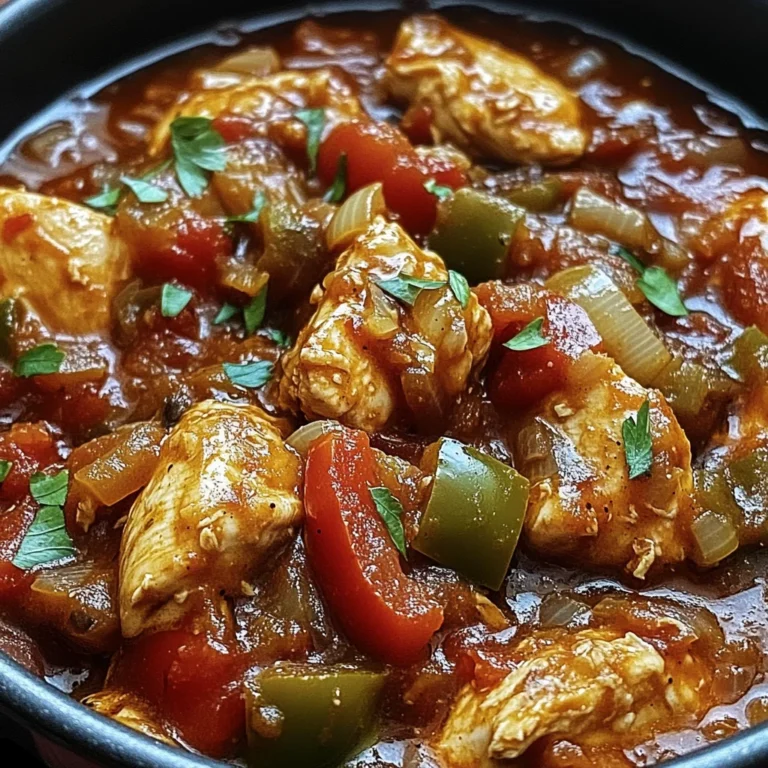 Marmite de poulet façon espagnole
