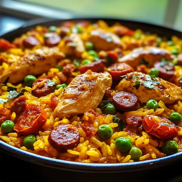 Recette de paella au poulet et chorizo : un plat savoureux à partager