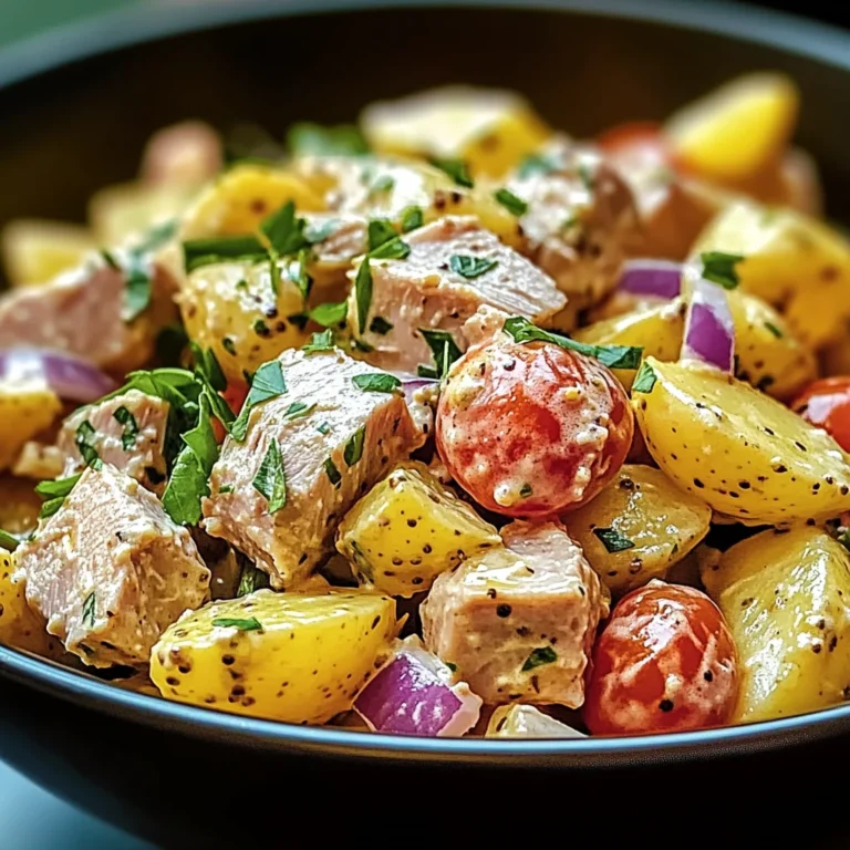 Salade de Pommes de Terre au Thon