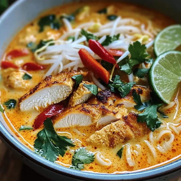 Soupe Thaï Délicieuse et Épicée