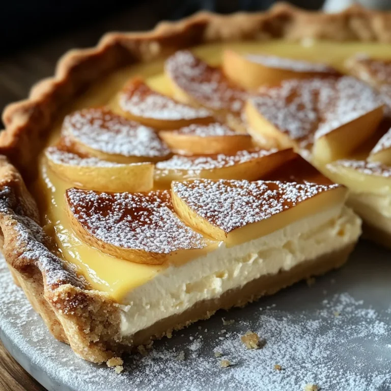 Tarte Fondante au Mascarpone : Un Délice Crémeux à Découvrir