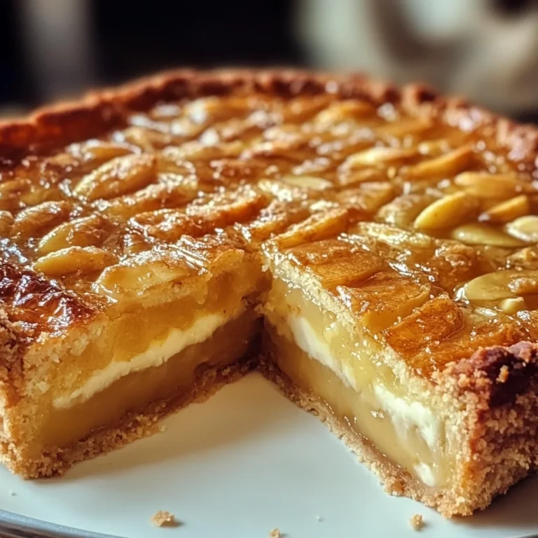 Gâteau Basque aux Amandes & Vanille