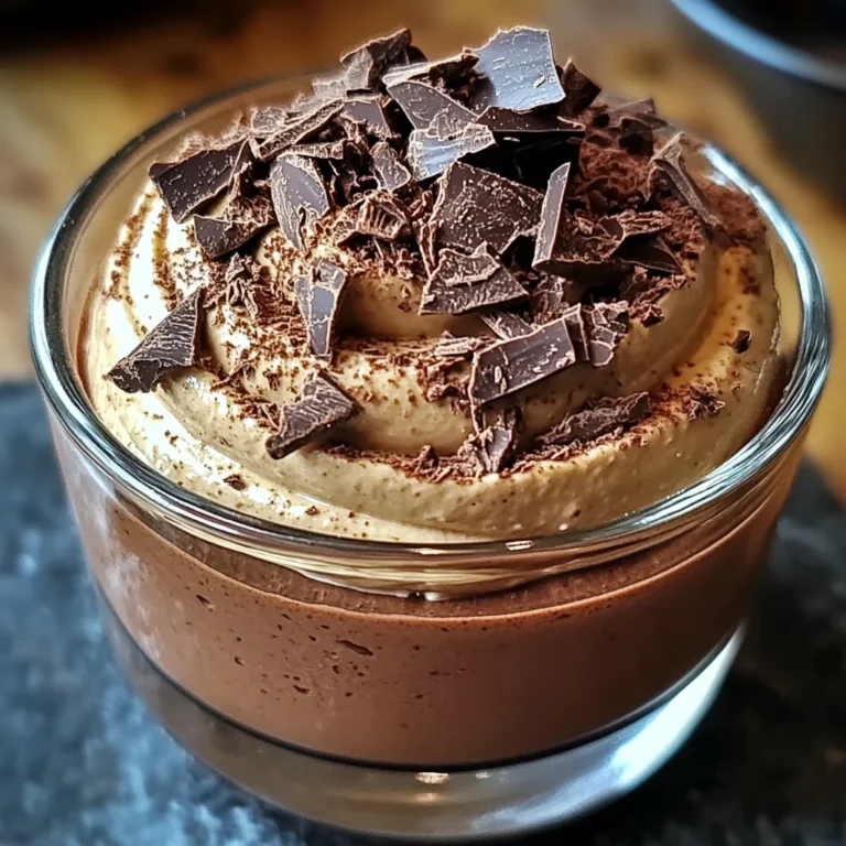 Mousse Mascarpone au Chocolat