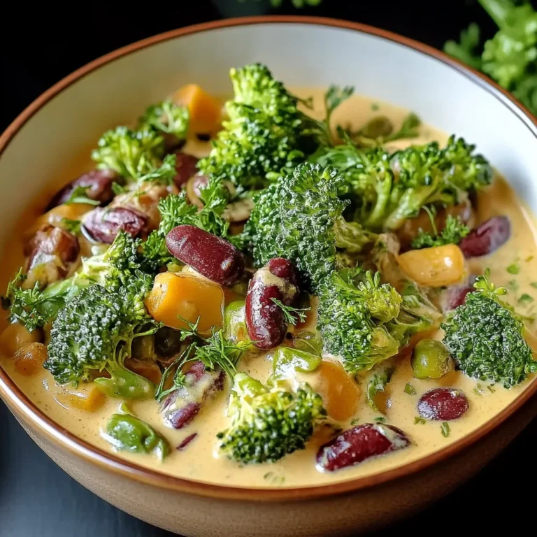 Plat végétal crémeux et gourmand
