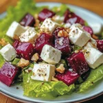 Salade de Betterave, Chèvre & Noix
